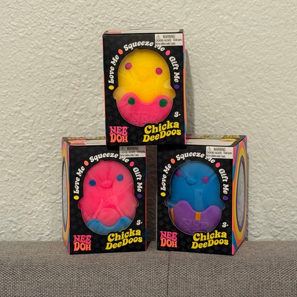 Needoh Chicka Dee Doos Set - Picture 2 of 3